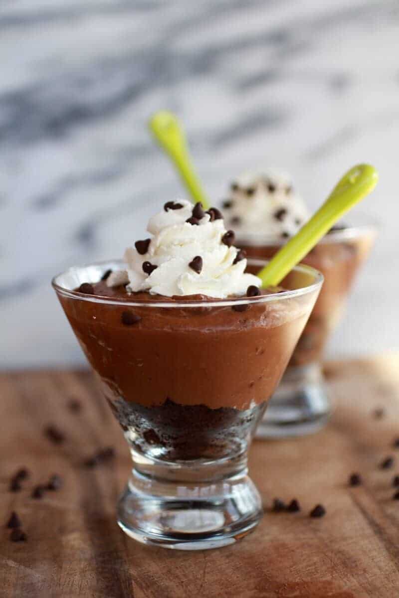 Brownie Batter Cheesecakes with Fudge Brownie Crust-7