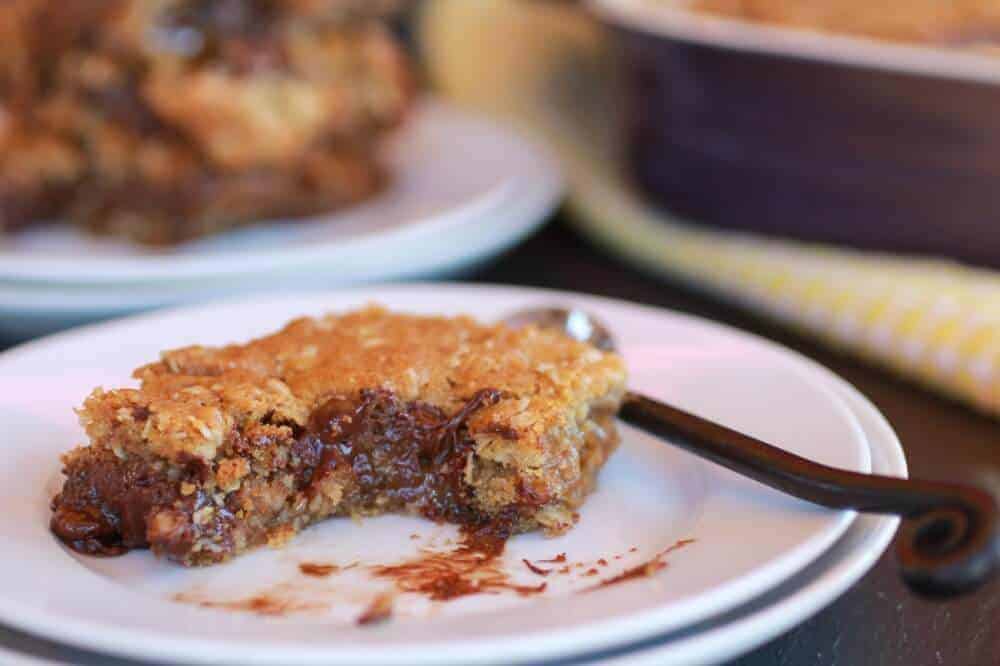 Oatmeal Chocolate Caramel Bars-12