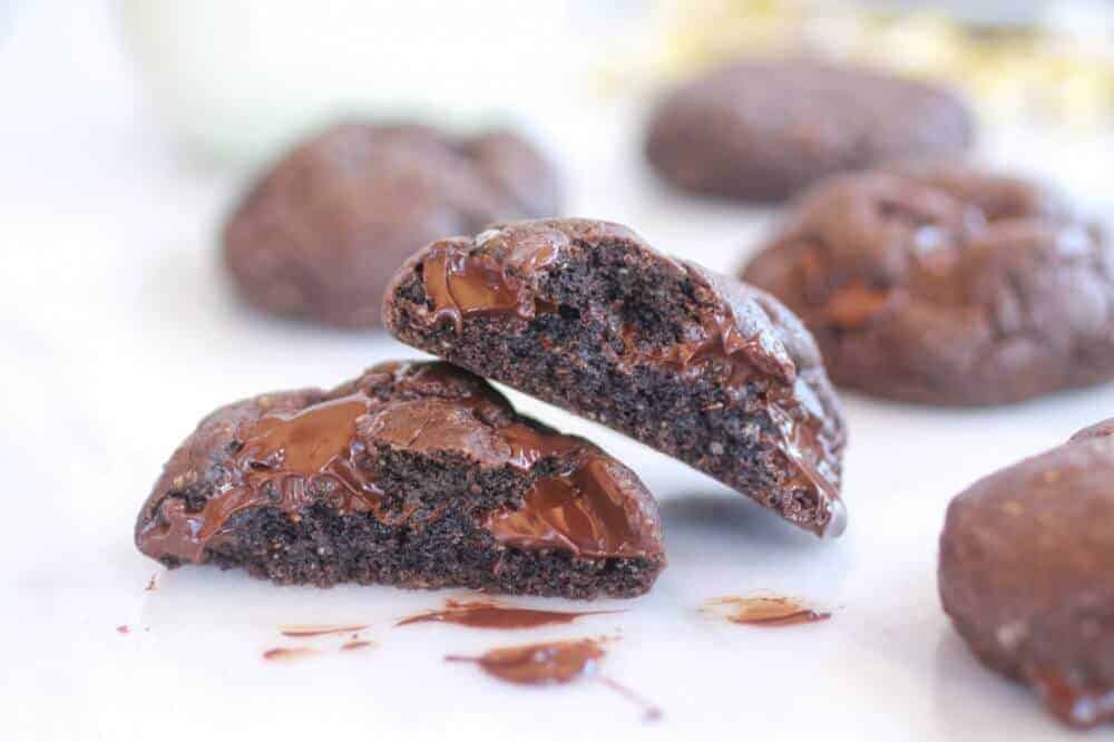 Dark Chocolate Coconut Mudslide Cookies-15
