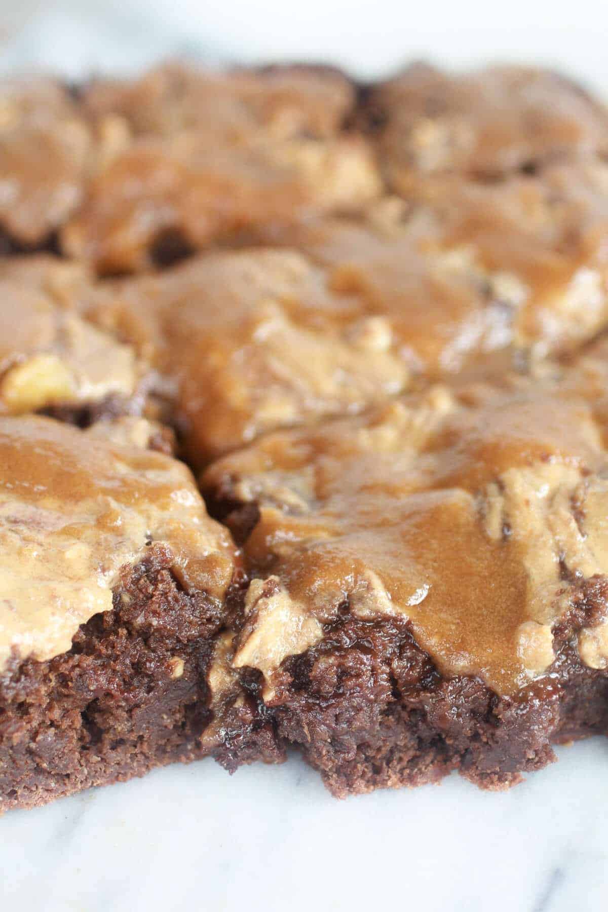 Lightened-Up Chocolate Banana Upside Down Cake-11