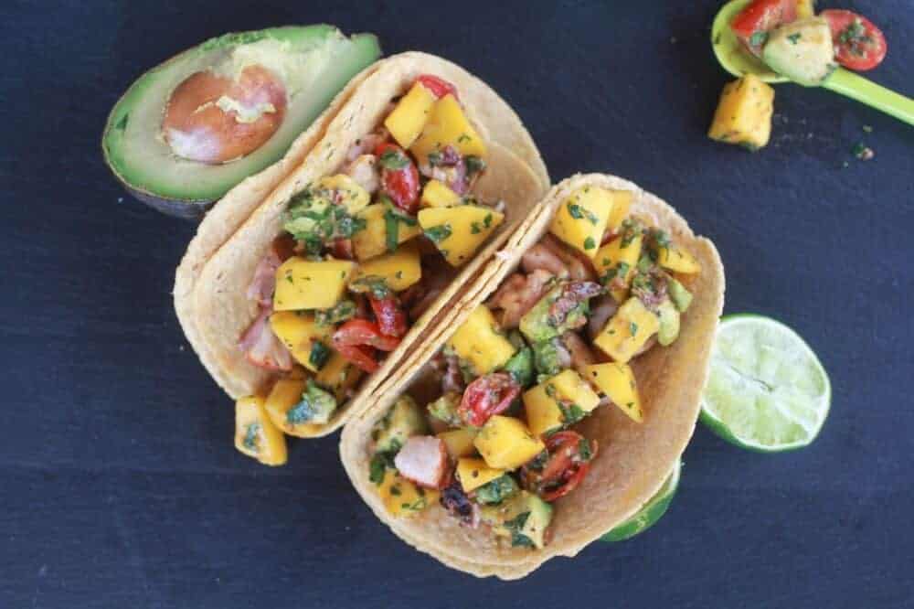 Mahi Mahi Fish Tacos with Chipotle Mango Salsa-9