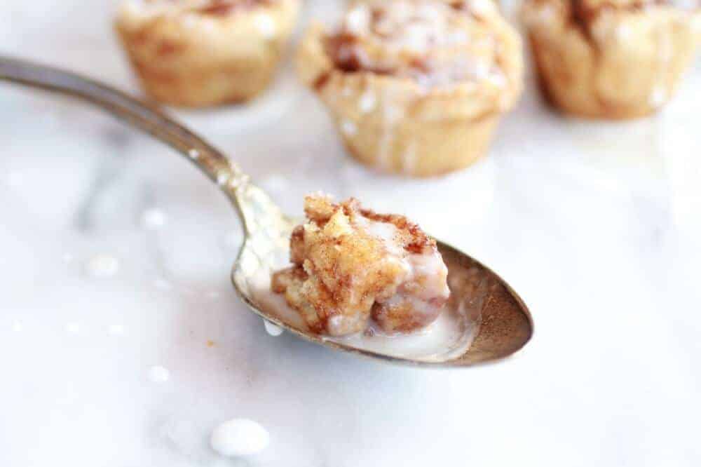 Mini Whole Wheat Cinnamon Buns-12