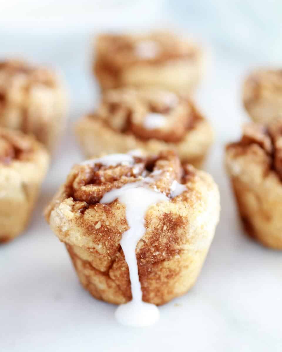 Mini Whole Wheat Cinnamon Buns-7