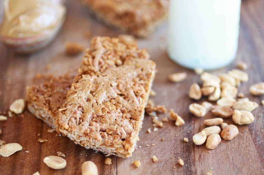 Crunchy Oatmeal Peanut Butter Oats 'n Honey Bars | https://fett-weg.today/