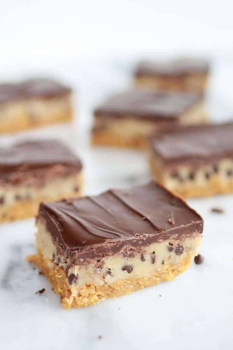 Skinny Chocolate Chip Cookie Dough Special K-Bars-2