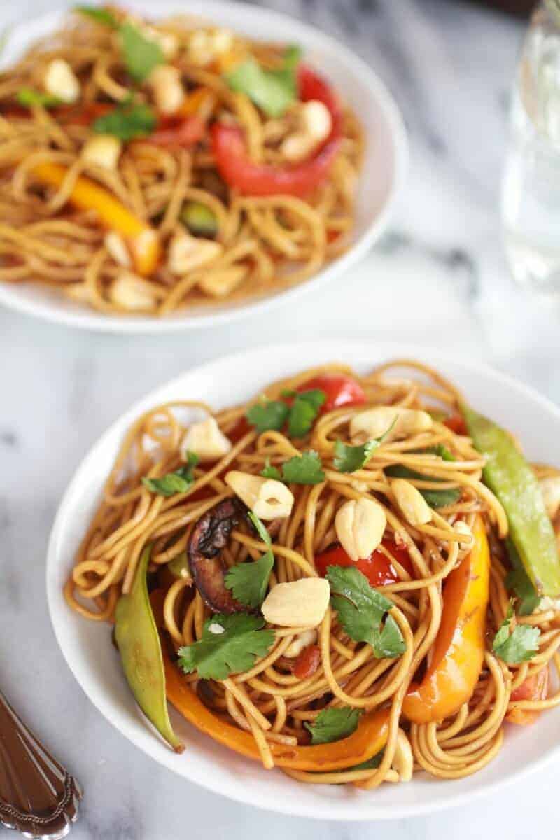 Spring Vegetable Lo Mein-7