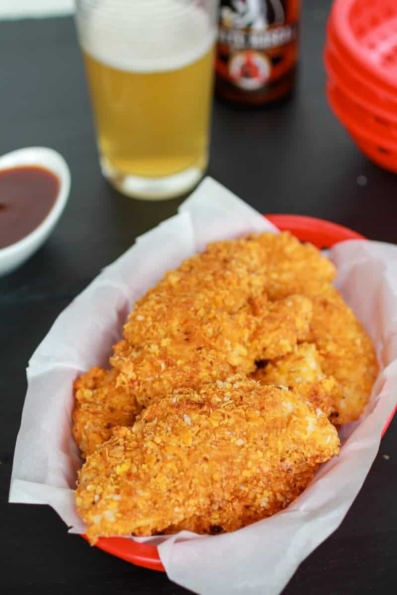 Cajun BBQ Cheddar Chicken Fingers | https://fett-weg.today/