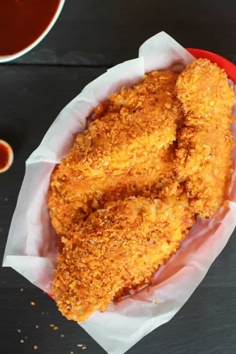 Cajun BBQ Cheddar Chicken Fingers | https://fett-weg.today/