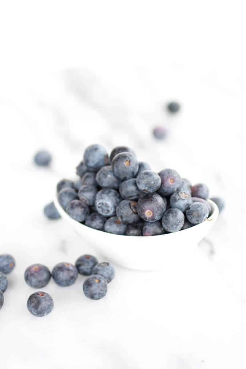 Whole Wheat Caramelized Blueberry Loaded Muffins | https://fett-weg.today/