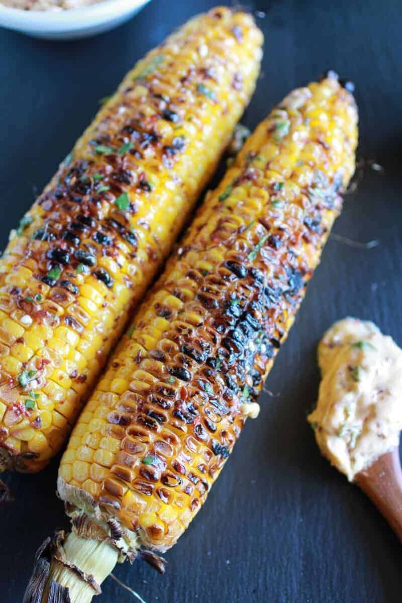 Exactly How I Grill My Corn + Chipotle Lime and Cotija Cheese Butter | halfbakedharvest.com