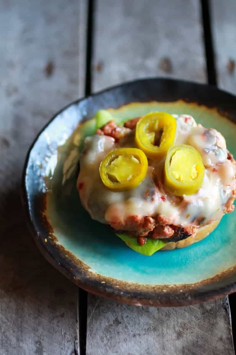 Hawaiian BBQ Salmon Burgers with Coconut Caramelized Pineapple | halfbakedharvest.com