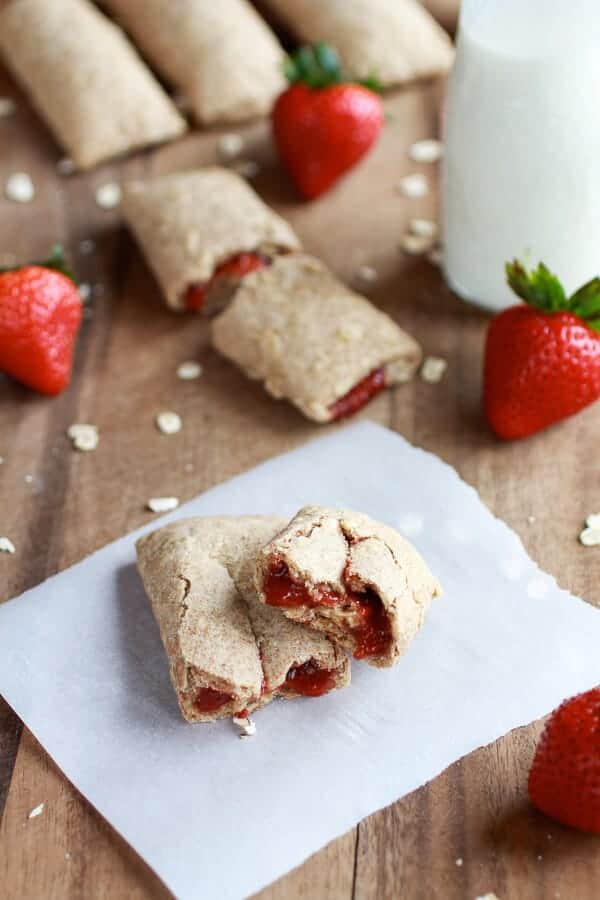 Homemade Strawberry Nutri Grain Bars | halfbakedharvest.com