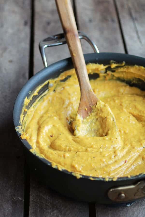 Butternut Squash and Gorgonzola Rigatoni Pasta Pie with Fried Sage | halfbakedharvest.com