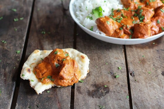 Easy Healthier Crockpot Butter Chicken | halfbakedharvest.com