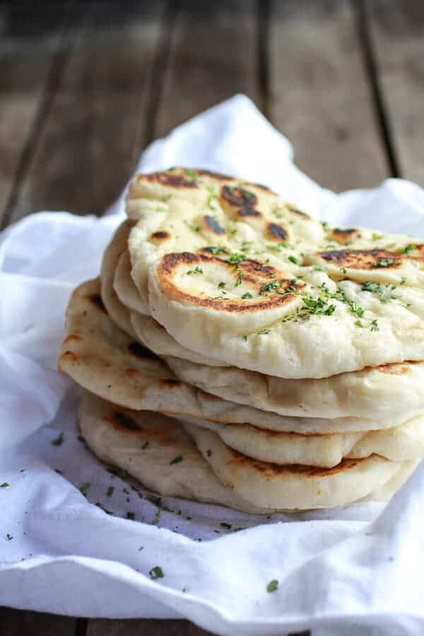 Homemade Naan (with step-by-step photos) | halfbakedharvest.com