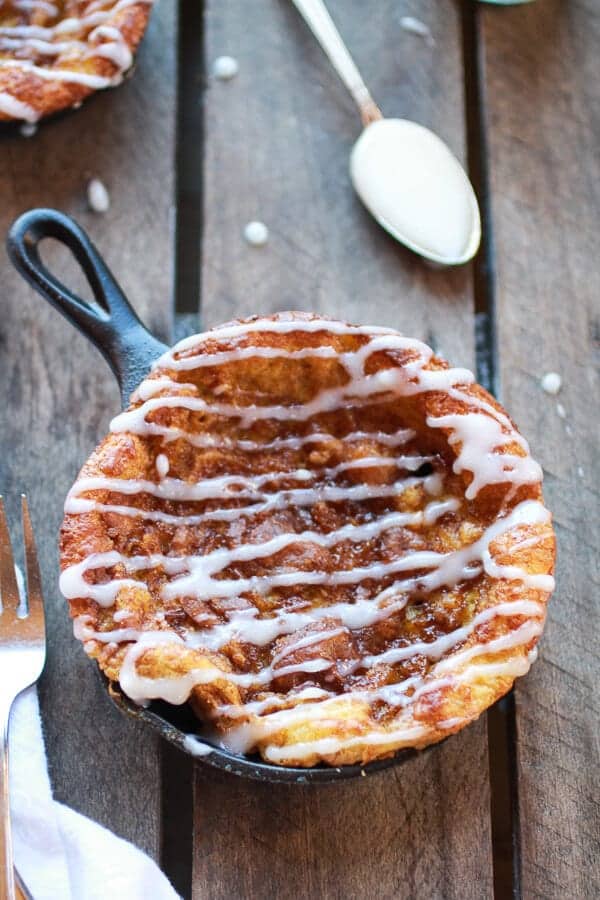 Chocolate Chip Pumpkin Cinnamon Roll Dutch Baby | halfbakedharvest.com
