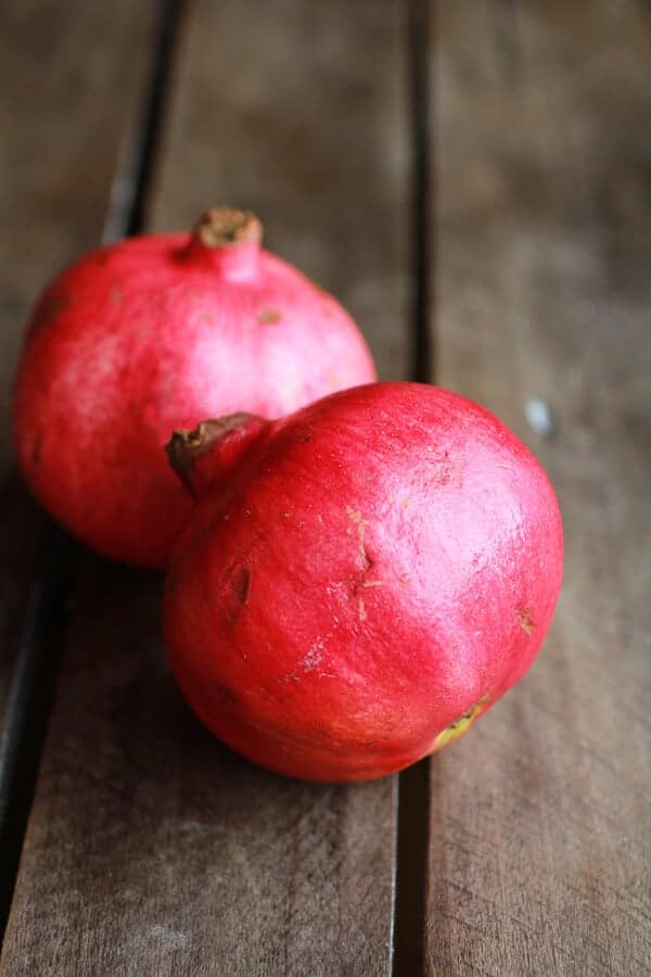 Crockpot Sweet and Sour Pomegranate Short Ribs with Creamy Polenta | halfbakedharvest.com