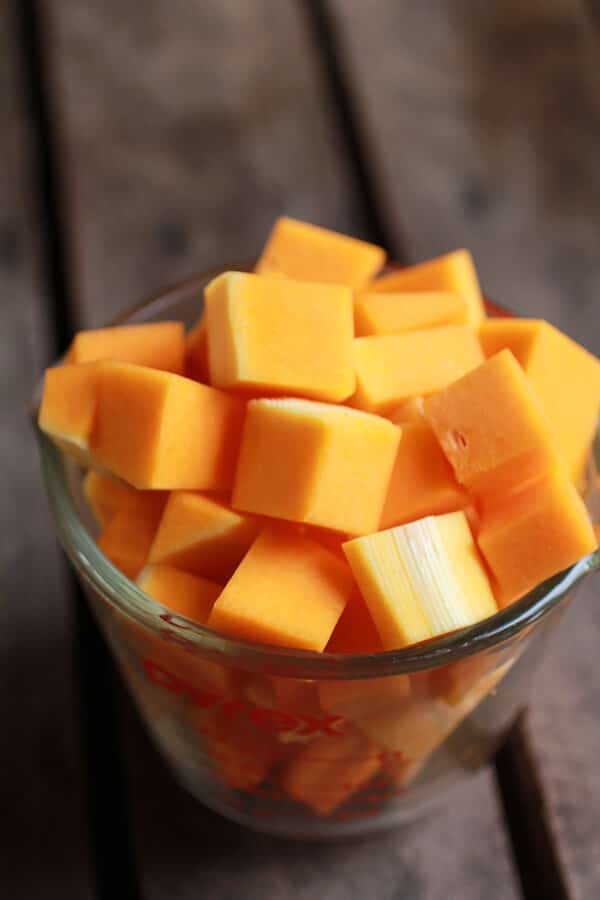 Curried Butternut Squash Broccoli Cheddar and Goat Cheese Soup | halfbakedharvest.com