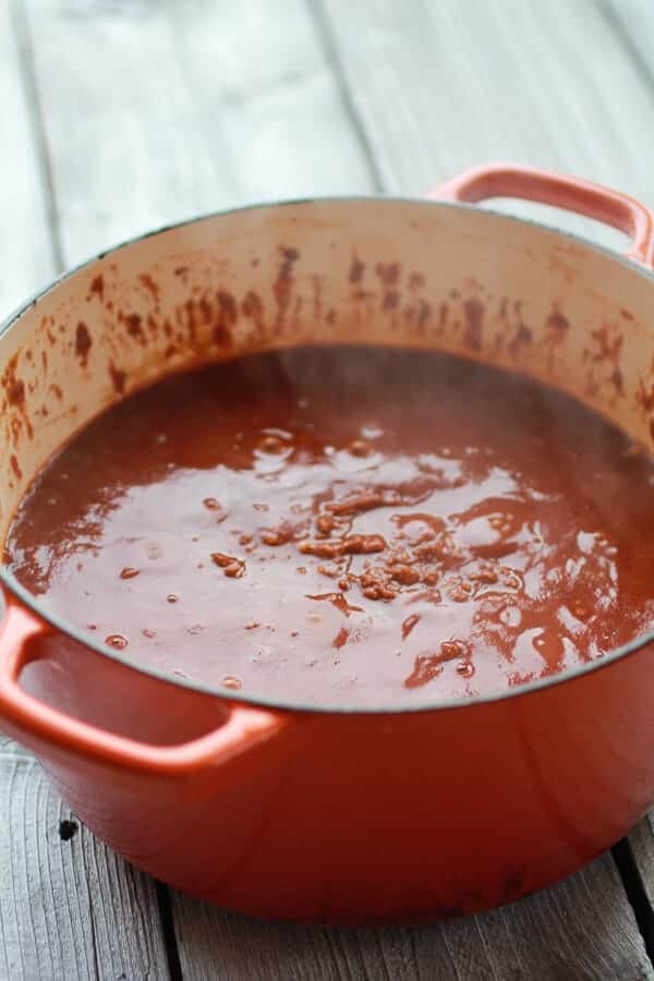 Healthier One-Pot Cincinnati Chicken Chili | halfbakedharvest.com