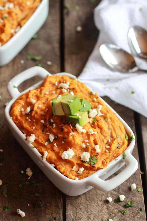 Cheddar Sweet Potato and Chorizo Shepherds Pies | halfbakedharvest.com