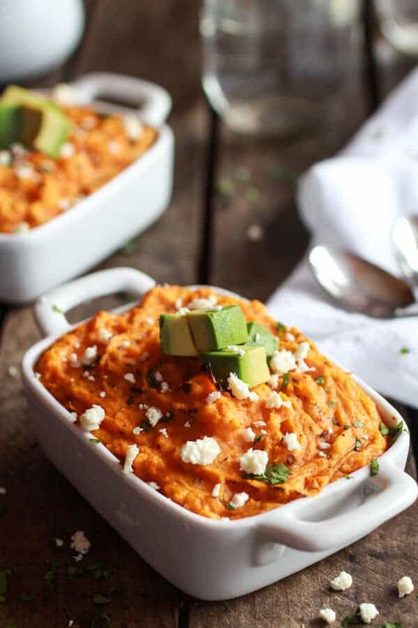 Cheddar Sweet Potato and Chorizo Shepherds Pies | halfbakedharvest.com