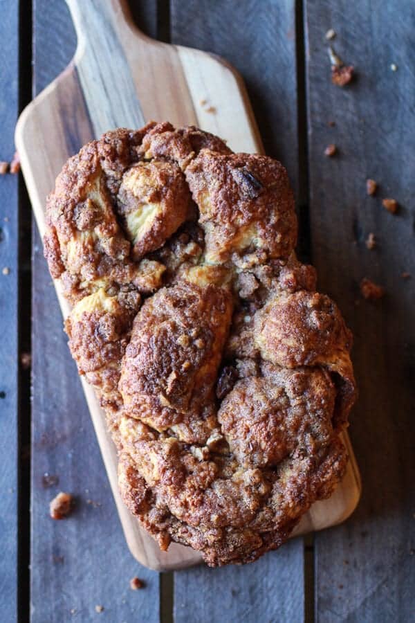 Cinnamon Crunch Braided Brioche Bread | halfbakedharvest.com