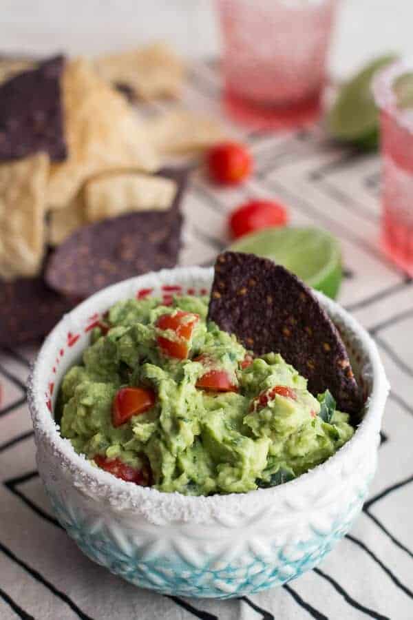 Ridiculously Easy Classic Fiesta Guacamole | halfbakedharvest.com