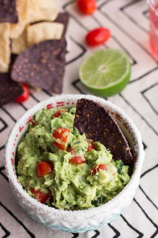 Ridiculously Easy Classic Fiesta Guacamole | halfbakedharvest.com