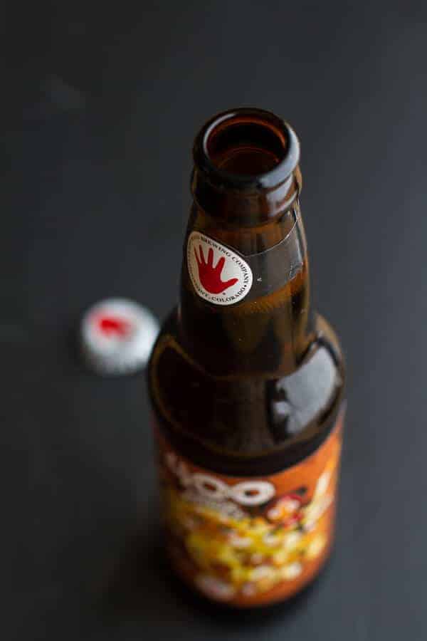 Cheddar Ale Soup with Chili Cheese Popcorn | halfbakedharvest.com