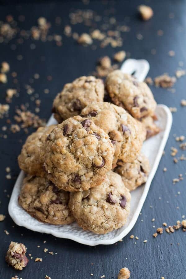 Best Oatmeal Chocolate Chip Cookies Around | halfbakedharvest.com