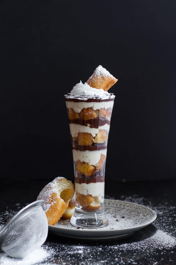 Beignets Tiramisu with chocolate Ganache | halfbakedharvest.com