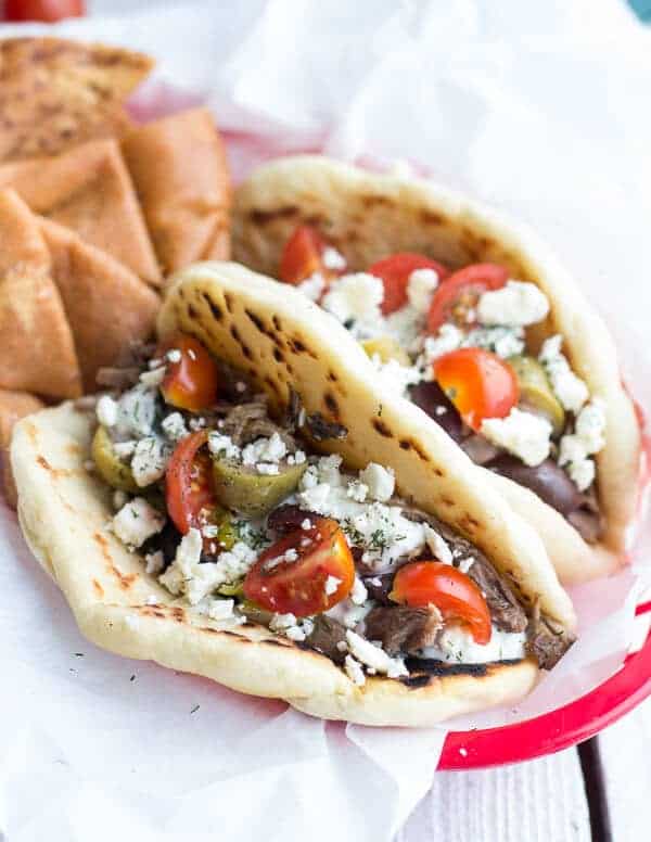 Easy Traditional Greek Gyros | halfbakedharvest.com