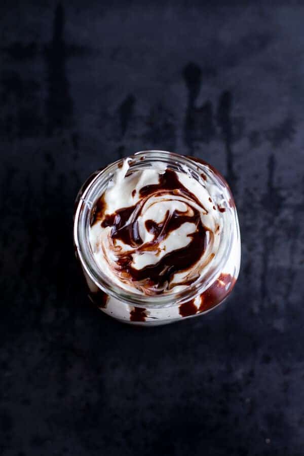 Banana Bread Chocolate Fudge Swirled Cheesecakes | halfbakedharvest.com