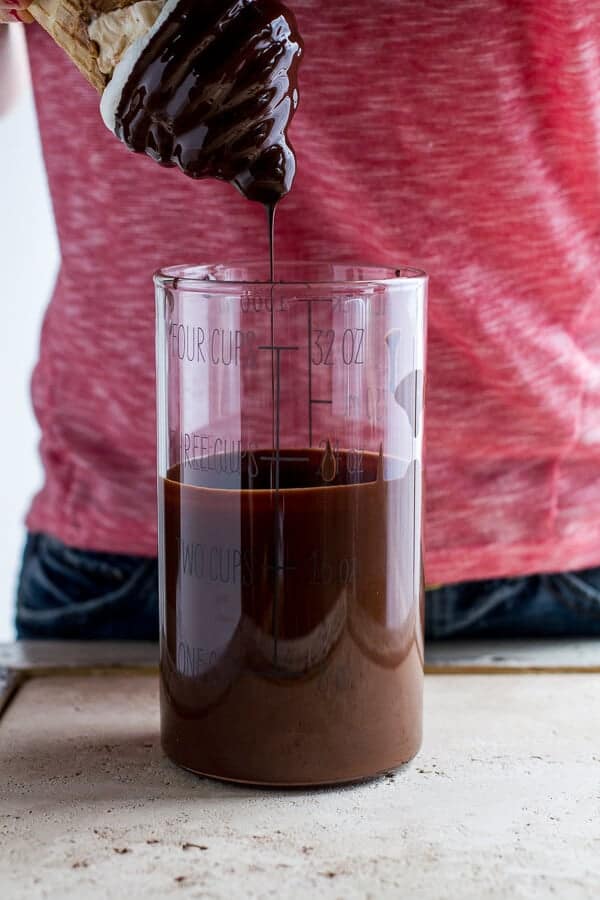 Hot Fudge Brownie and Double Scooped Ice Cream Sundae High Hat Cupcakes...in a Cone! | halfbakedharvest.com