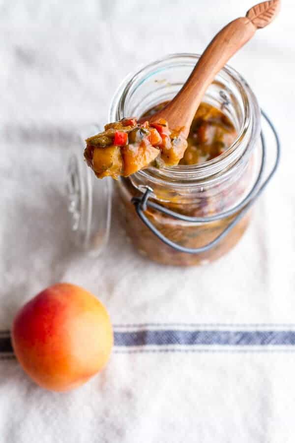 Moroccan Spiced Lamb Burgers with Apricot Chutney + Pistachio Feta Pesto | halfbakedharvest.com