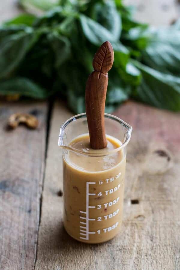 Thai Steak Salad w/Sweet + Spicy Tahini Dressing and Sesame Chili-Lime Cashews | halfbakedharvest.com