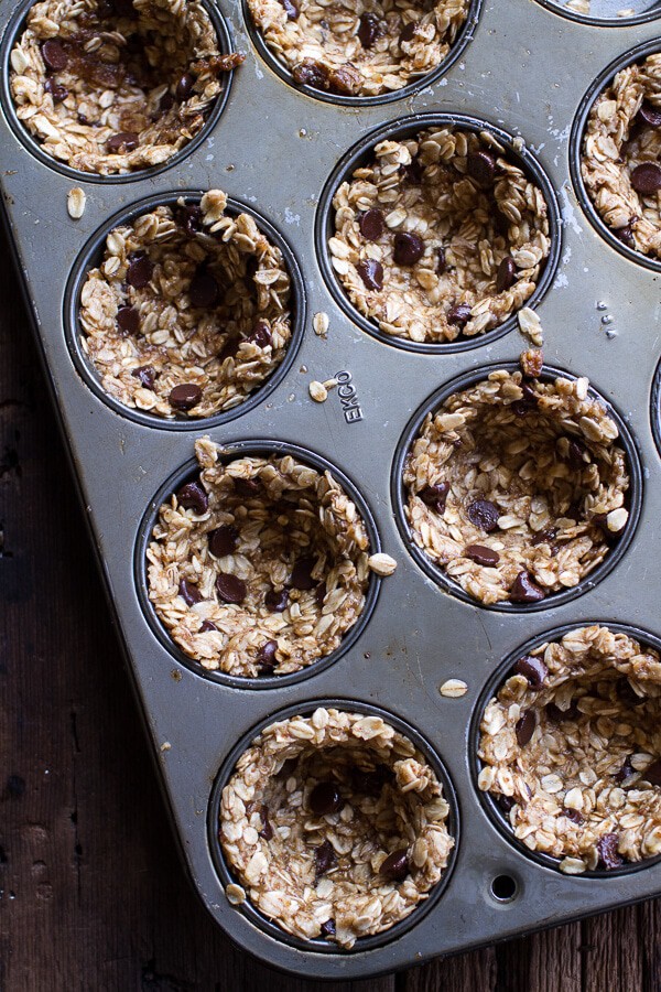 Oatmeal Chocolate Chip Cookie 'n' Milk Breakfast Cups | halfbakedharvest.com @hbharvest