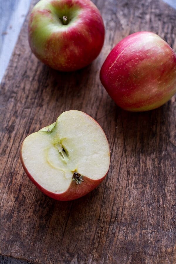 Brie + Cheddar Apple Beer Soup with Cinnamon Pecan Oat Crumble | halfbakedharvest.com @hbharvest