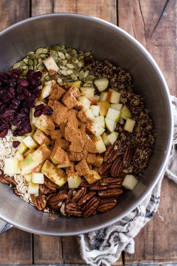 Brown Butter Pecan + Maple Quinoa Autumn Harvest Granola | halfbakedharvest.com @hbharvest