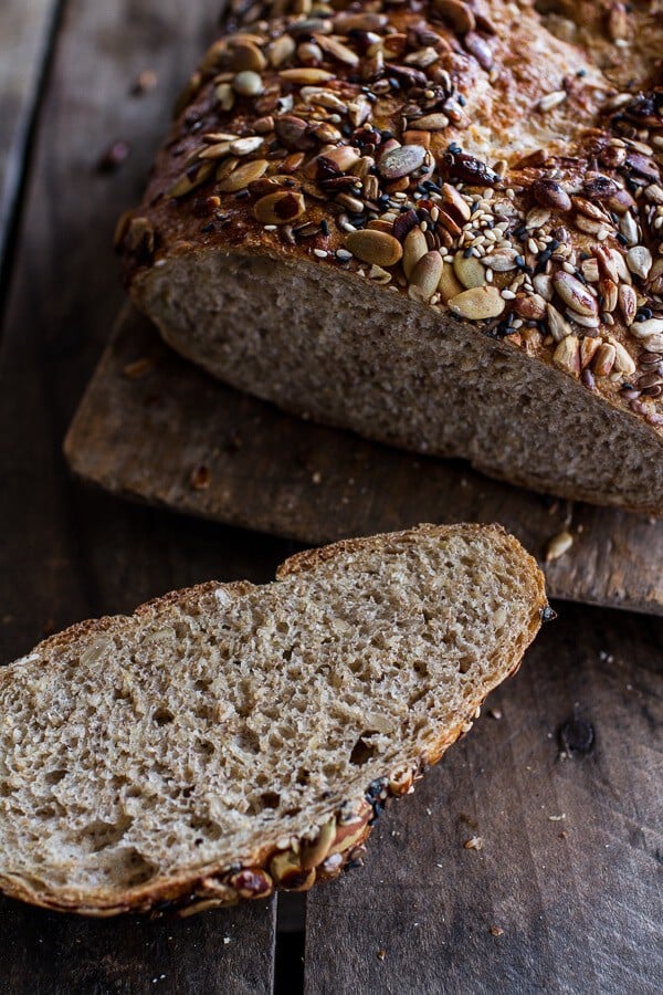 Seeded Whole Grain Breakfast Bread | halfbakedharvest.com @hbharvest