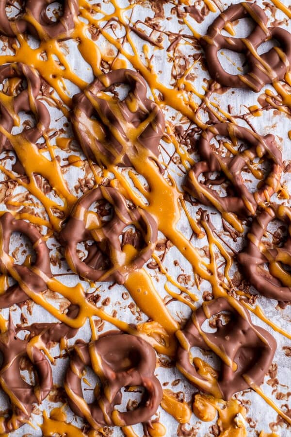 Death By Butterbeer Cupcakes w/Treacle Butter Frosting + Chocolate Covered Pretzels | halfbakedharvest.com @hbharvest