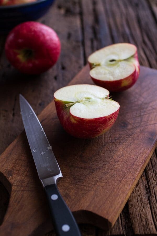 Hot Buttered Rum Apple Pie Stuffed Cinnamon Sugar Soft Pretzels | halfbakedharvest.com @hbharvest