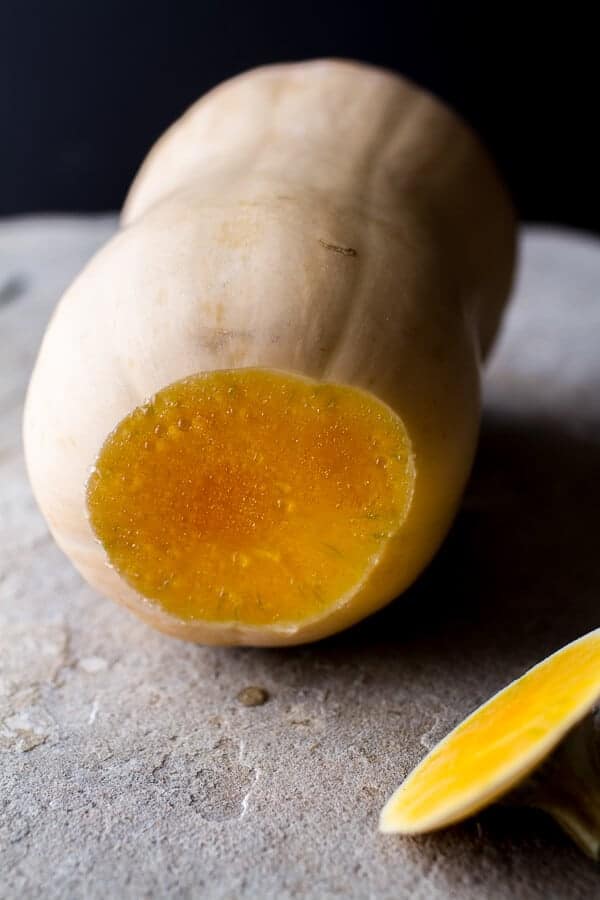 Sweet 'n' Spicy Roasted Butternut Squash Pizza w/Cider Caramelized Onions + Bacon | halfbakedharvest.com @hbharvest