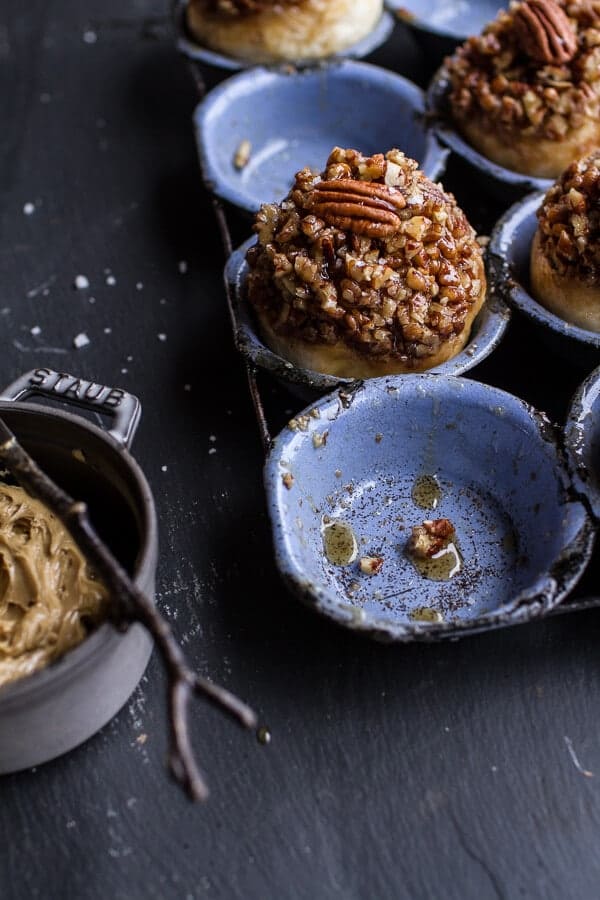 Wholemeal Maple Pecan Buns | halfbakedharvest.com @hbharvest