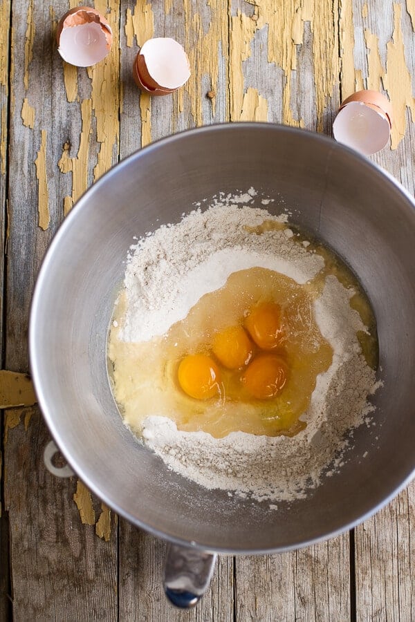 Simple Caramelized Butternut Squash and Kale Florentine Lasagna |halfbakedharvest.com @hbharvest