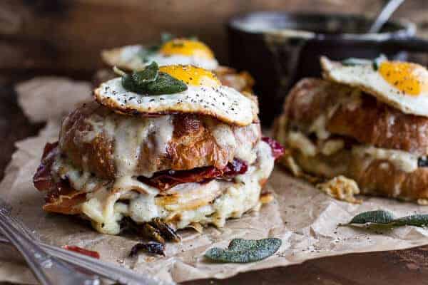 The Thanksgiving Leftovers Croque Madame | halfbakedharvest.com @hbharvest