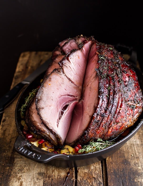 Chipotle Pineapple Jerk Glazed Ham | halfbakedharvest.com @hbharvest