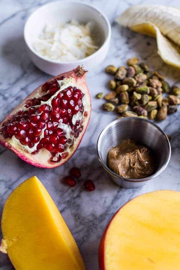 Coconut Almond Cream Chia Pudding with Superfoods + Dark Chocolate | halfbakedharvest.com @hbharvest