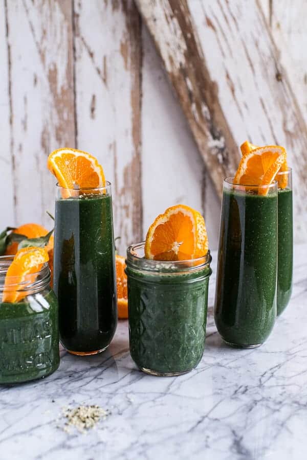 Holiday Detox- The Mean Green Smoothie | halfbakedharvest.com @hbharvest