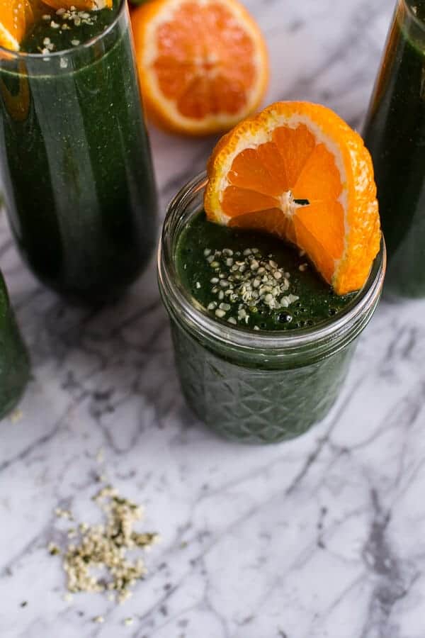 Holiday Detox: The Mean Green Smoothie | halfbakedharvest.com @hbharvest